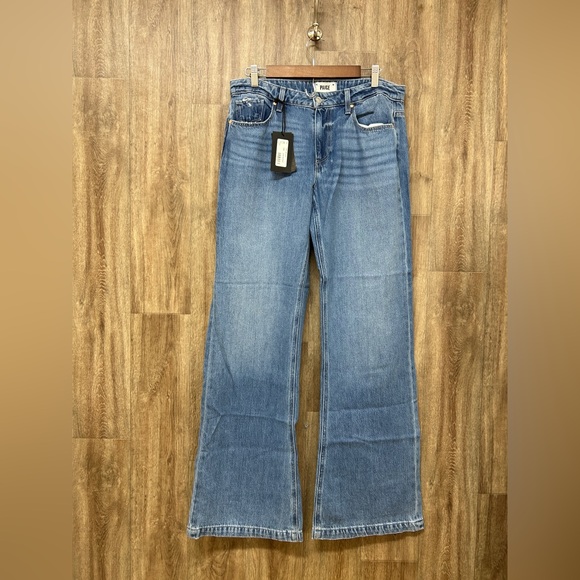 PAIGE Sonja Flare Leg in Aduna Distressed - Picture 1 of 10